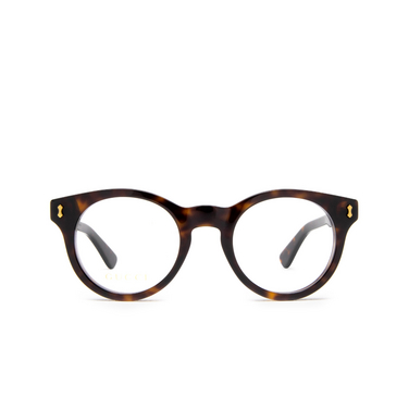 Lunettes de vue Gucci GG1266O 004 havana - Vue de face