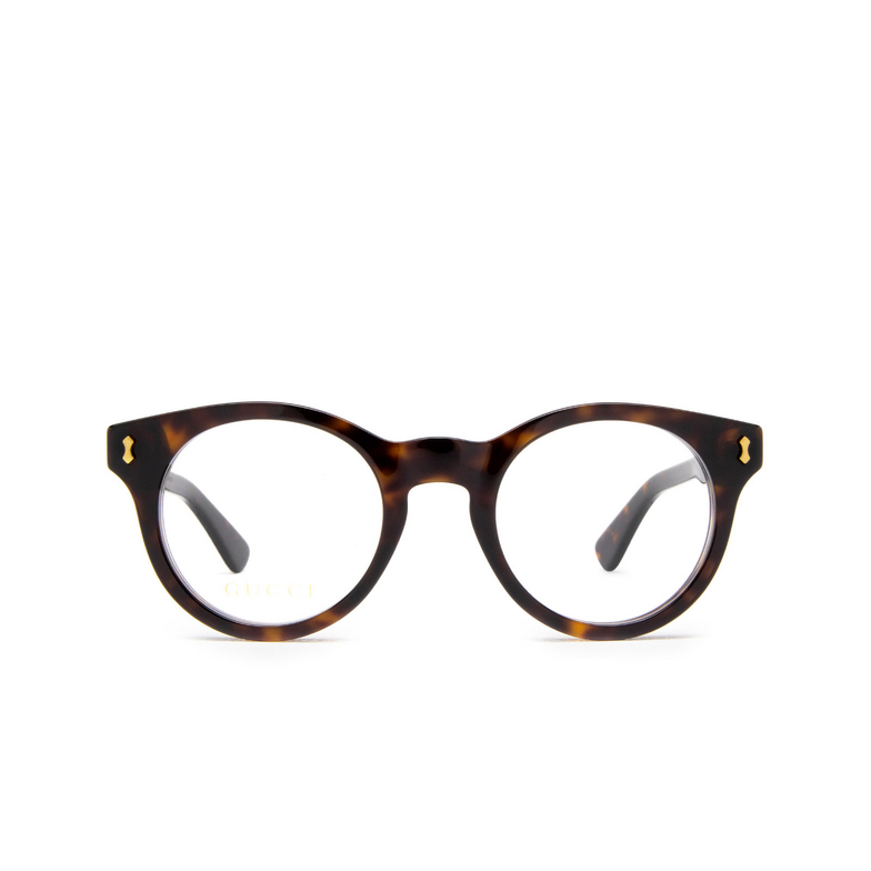 Gucci GG1266O Eyeglasses 004 havana - 1/4