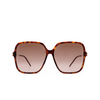 Gucci GG1267SA Sunglasses 002 havana - product thumbnail 1/5