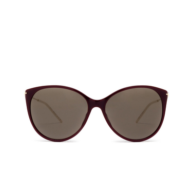Gafas de sol Gucci GG1268S 003 burgundy - Vista delantera