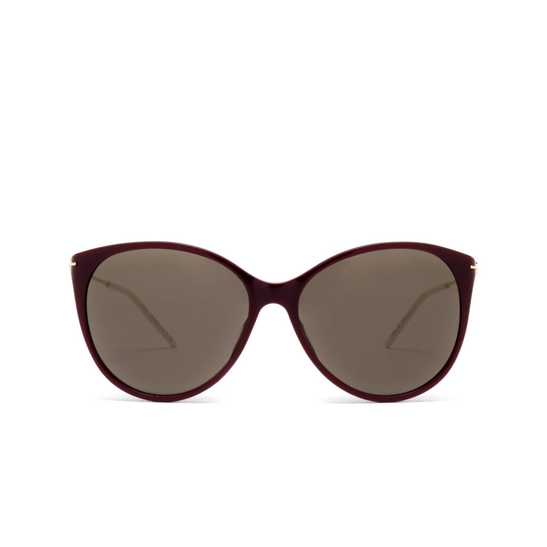 Gafas de sol Gucci GG1268S 003 burgundy - 1/4