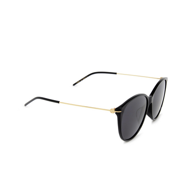 Gucci GG1268SA Sunglasses 001 black - three-quarters view