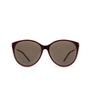 Gafas de sol Gucci GG1268SA 003 burgundy - Miniatura del producto 1/4