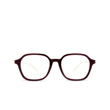 Gucci GG1277OA Eyeglasses 003 burgundy - front view