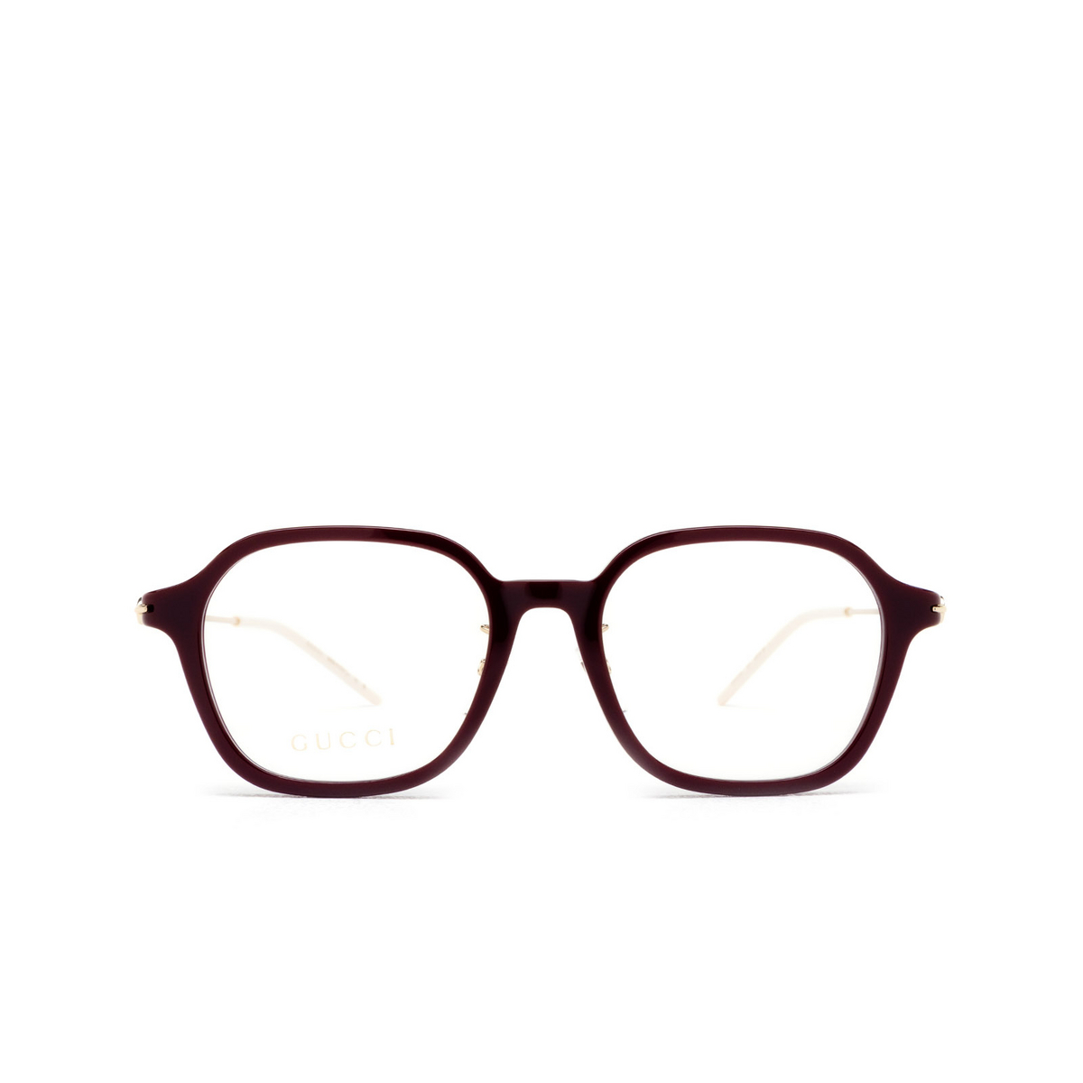 Gucci GG1277OA Eyeglasses 003 Burgundy - front view