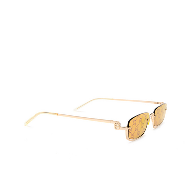 Gafas de sol Gucci GG1278S 005 gold - Vista tres cuartos
