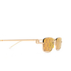 Occhiali da sole Gucci GG1278S 005 gold - anteprima prodotto 3/4
