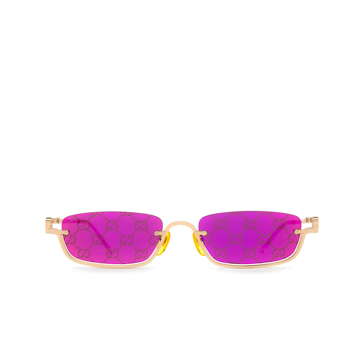 Gucci GG1278S Sunglasses 005 Gold - front view