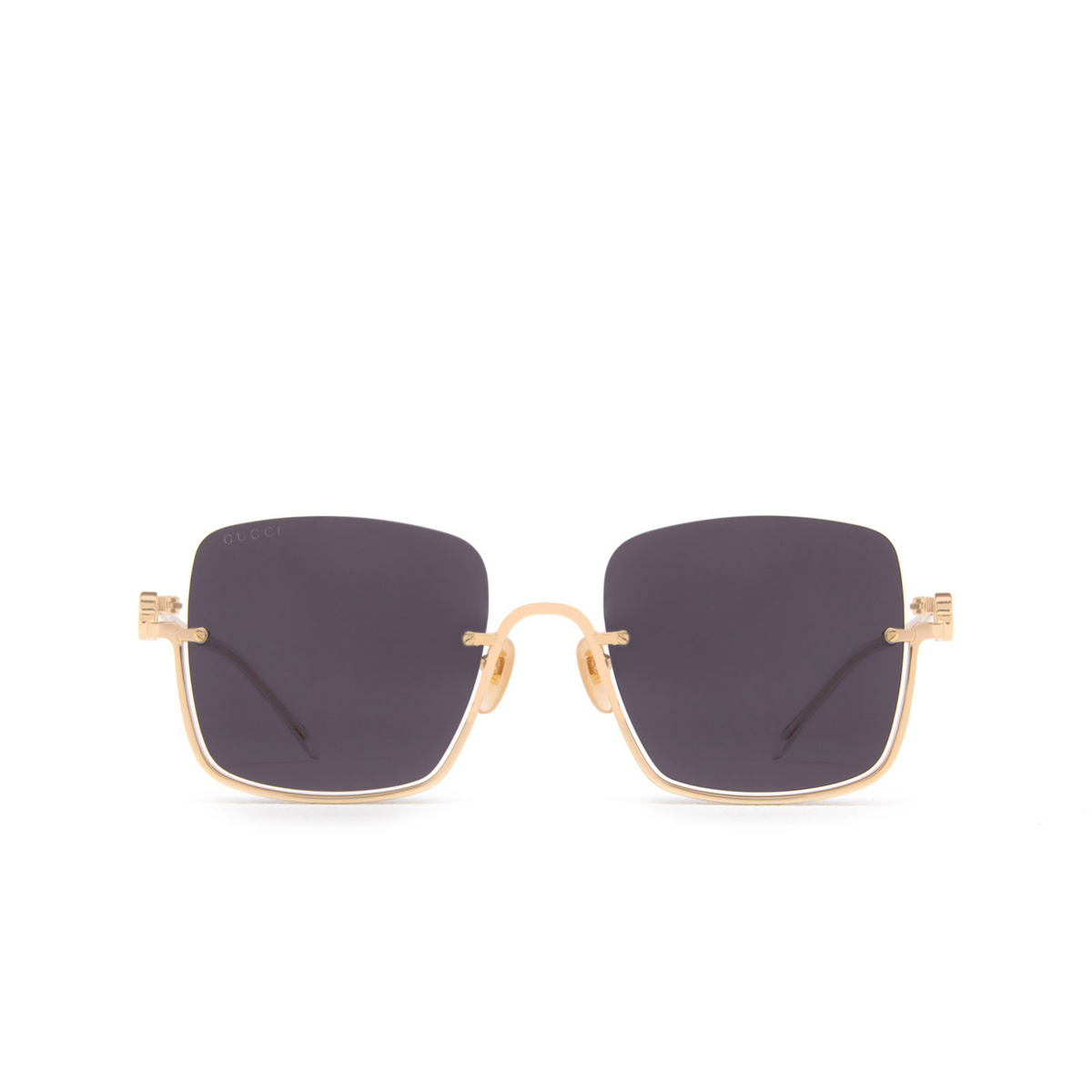 Gucci GG1279S Sunglasses 001 Gold - front view