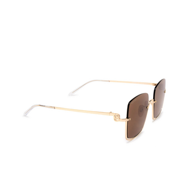 Gucci GG1279S Sunglasses 002 gold - three-quarters view