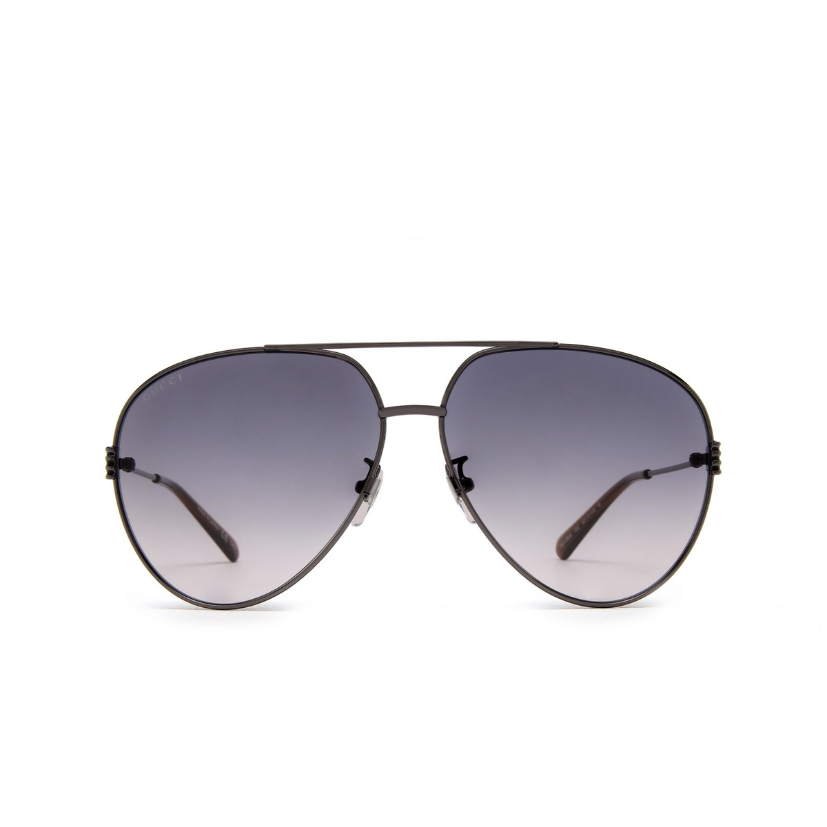 Gucci GG1280S Sunglasses 002 Ruthenium - front view