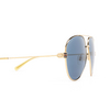 Gucci GG1280S Sunglasses 003 gold - product thumbnail 3/4