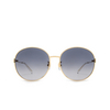 Gafas de sol Gucci GG1281SK 001 gold - Miniatura del producto 1/5