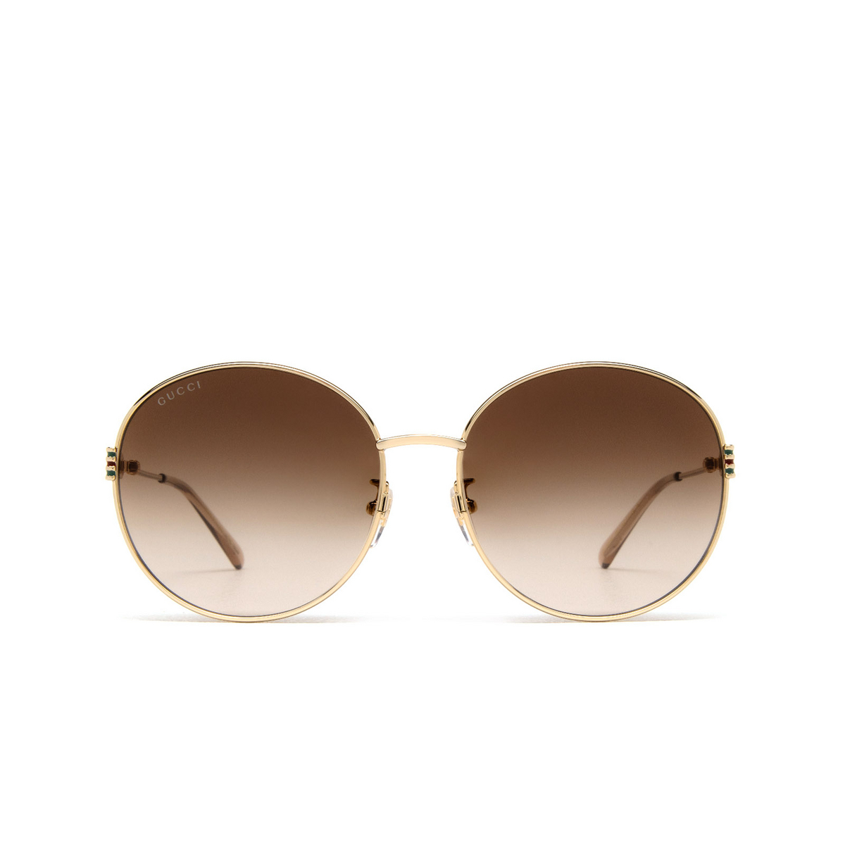Gucci GG1281SK Sunglasses 002 Gold - front view
