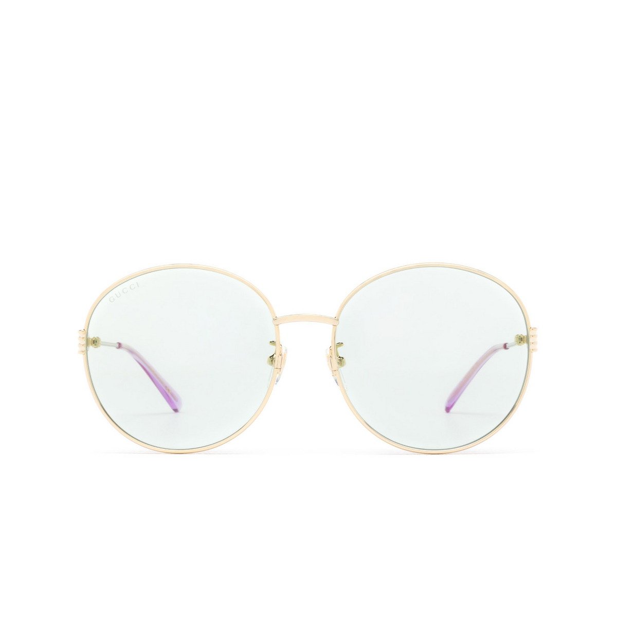 Gucci GG1281SK Sunglasses 003 Gold - front view