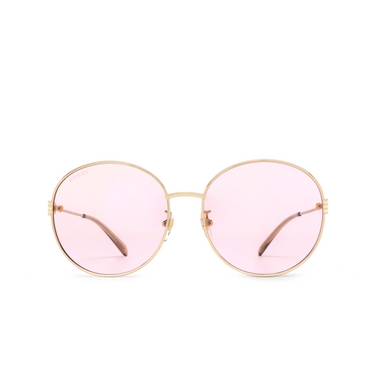 Gucci GG1281SK Sunglasses 004 gold - front view