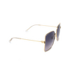 Gafas de sol Gucci GG1282SA 002 gold - Miniatura del producto 2/4