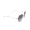 Gafas de sol Gucci GG1285SA 001 gold - Miniatura del producto 2/4