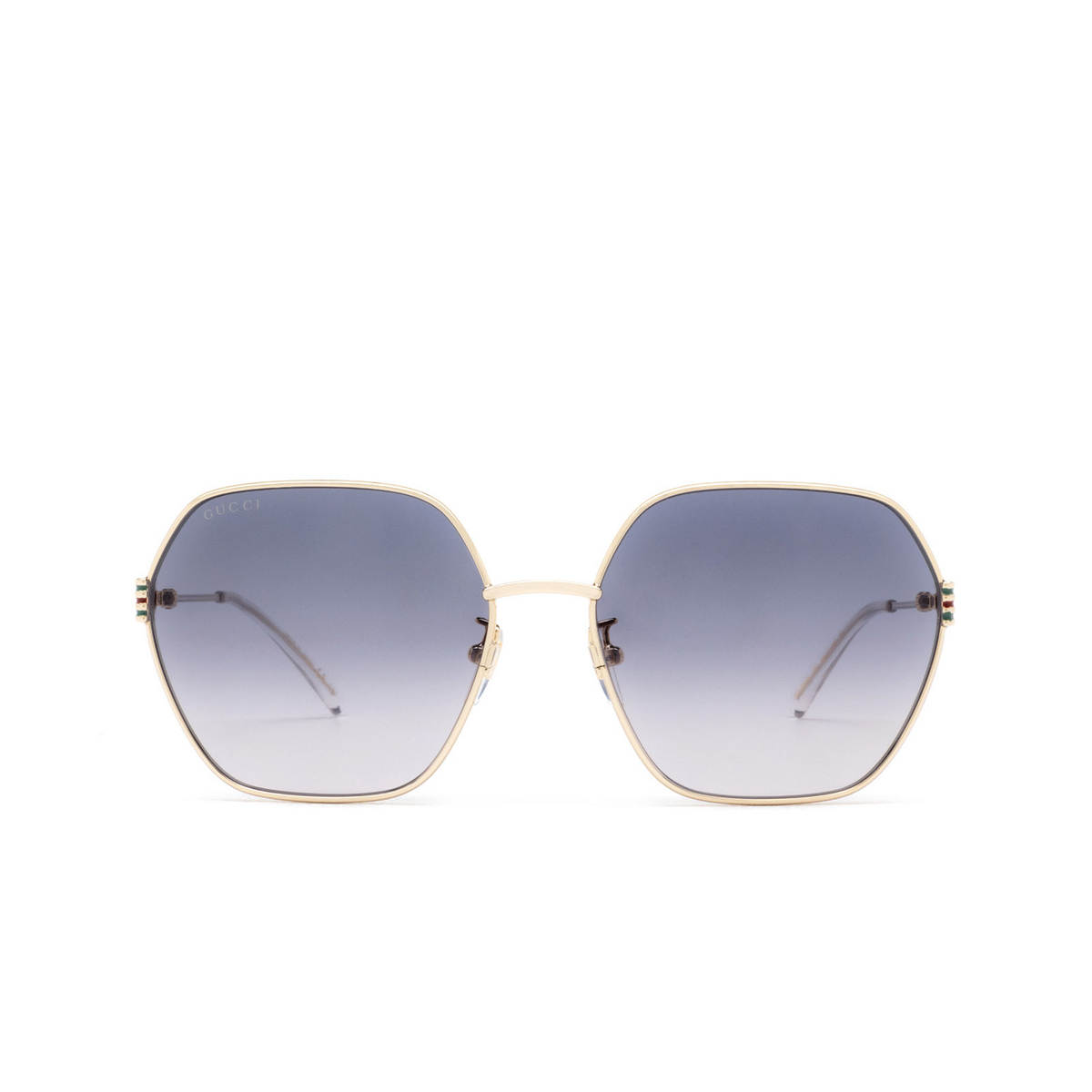 Gucci GG1285SA Sunglasses 001 Gold - front view