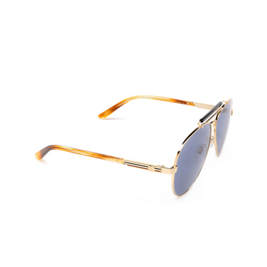Gucci GG1287S Sonnenbrillen 004 gold - Dreiviertelansicht