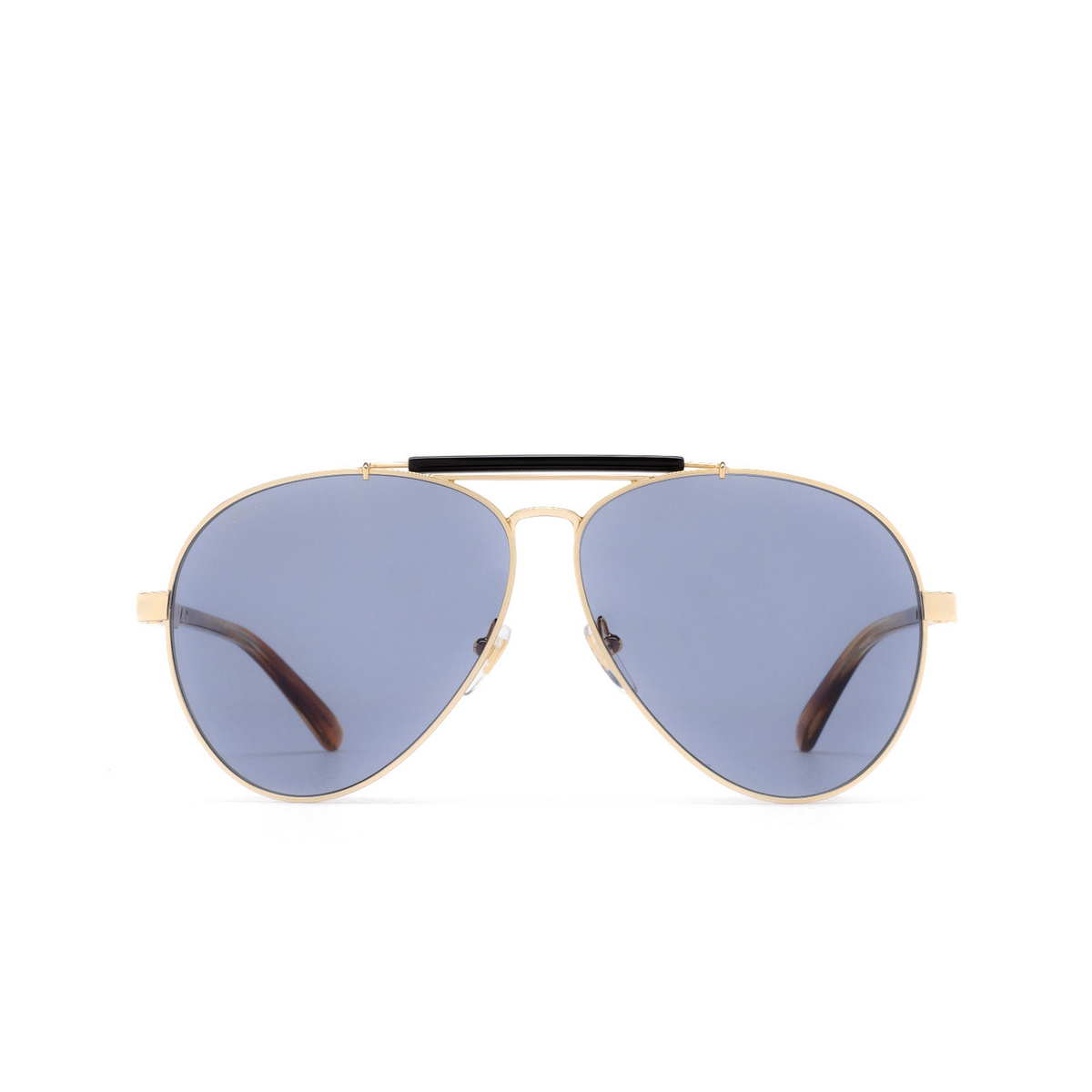 Gucci GG1287S Sunglasses 004 Gold - front view