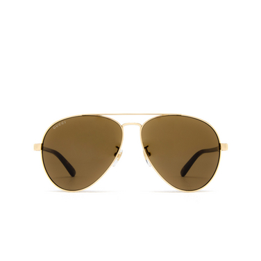 Gafas de sol Gucci GG1288SA 002 gold - Vista delantera