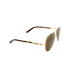 Gafas de sol Gucci GG1288SA 002 gold - Miniatura del producto 2/4