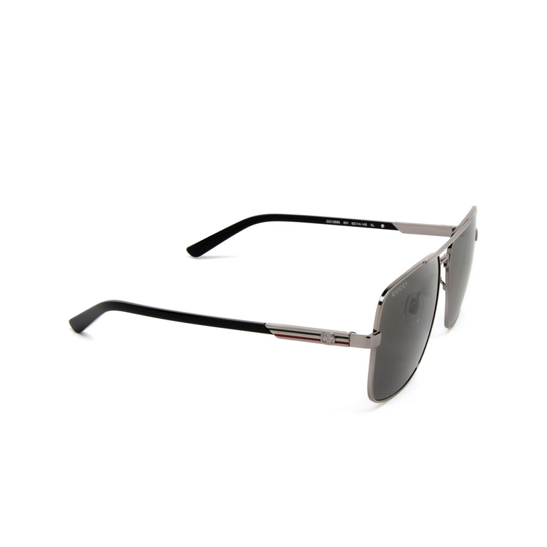 Gucci GG1289S Sunglasses 001 ruthenium - 2/4