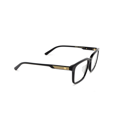 Gucci GG1293OA Korrektionsbrillen 001 black - Dreiviertelansicht