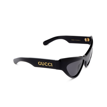Gucci GG1294S Sunglasses 001 black - three-quarters view