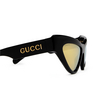 Lunettes de soleil Gucci GG1294S 002 black - Vignette du produit 3/4