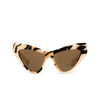 Gucci GG1294S Sunglasses 003 ivory - product thumbnail 1/4