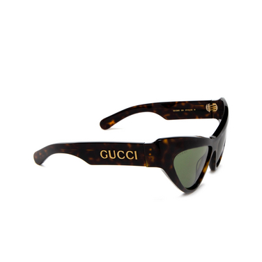 Gafas de sol Gucci GG1294S 004 havana - Vista tres cuartos