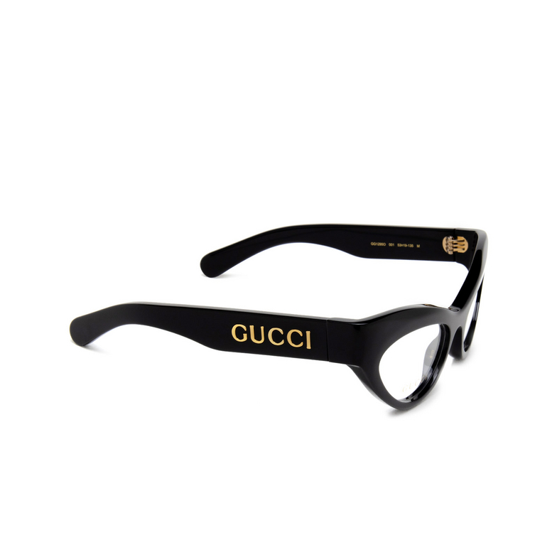 Occhiali da vista Gucci GG1295O 001 black - 2/4