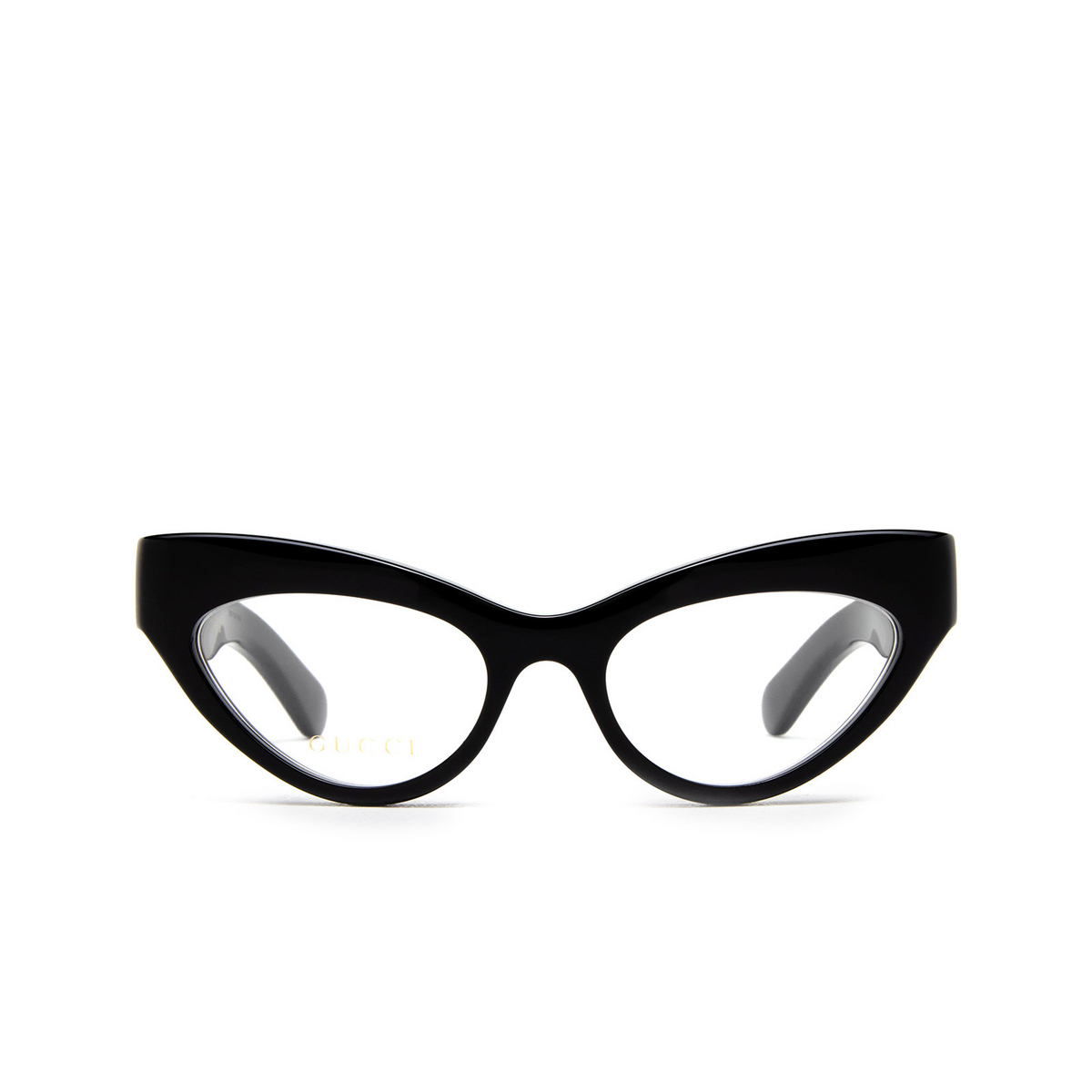 Gucci GG1295O Eyeglasses 001 Black - front view