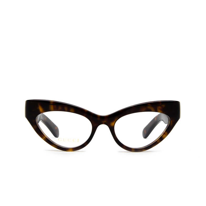 Gucci GG1295O Eyeglasses 003 havana - 1/4