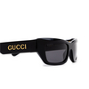 Lunettes de soleil Gucci GG1296S 001 black - Vignette du produit 3/4