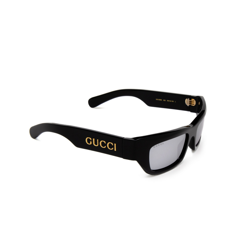 Gucci GG1296S Sunglasses 002 black - 2/4