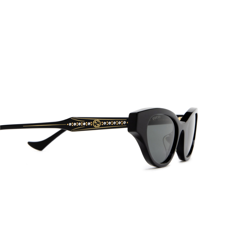 Gucci GG1298S Sunglasses 001 black - 3/5