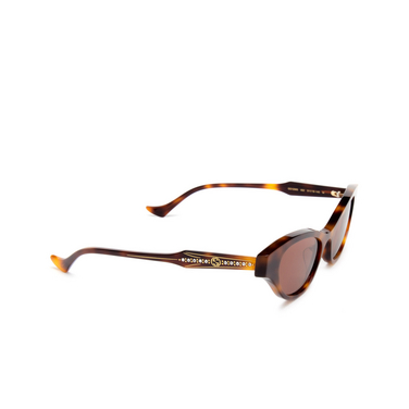 Gucci GG1298S Sunglasses 002 havana - three-quarters view