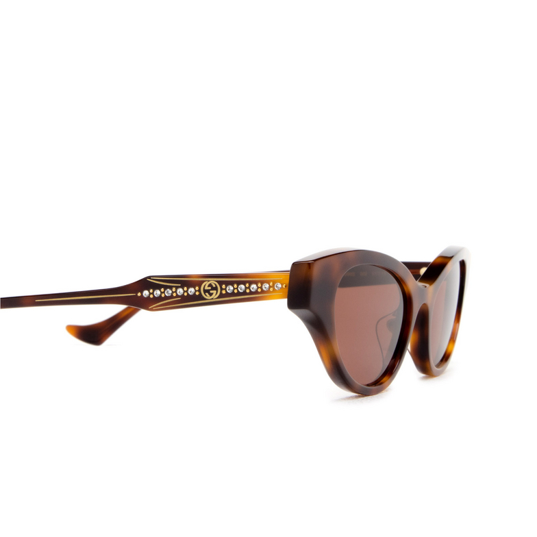 Gucci GG1298S Sunglasses 002 havana - 3/4