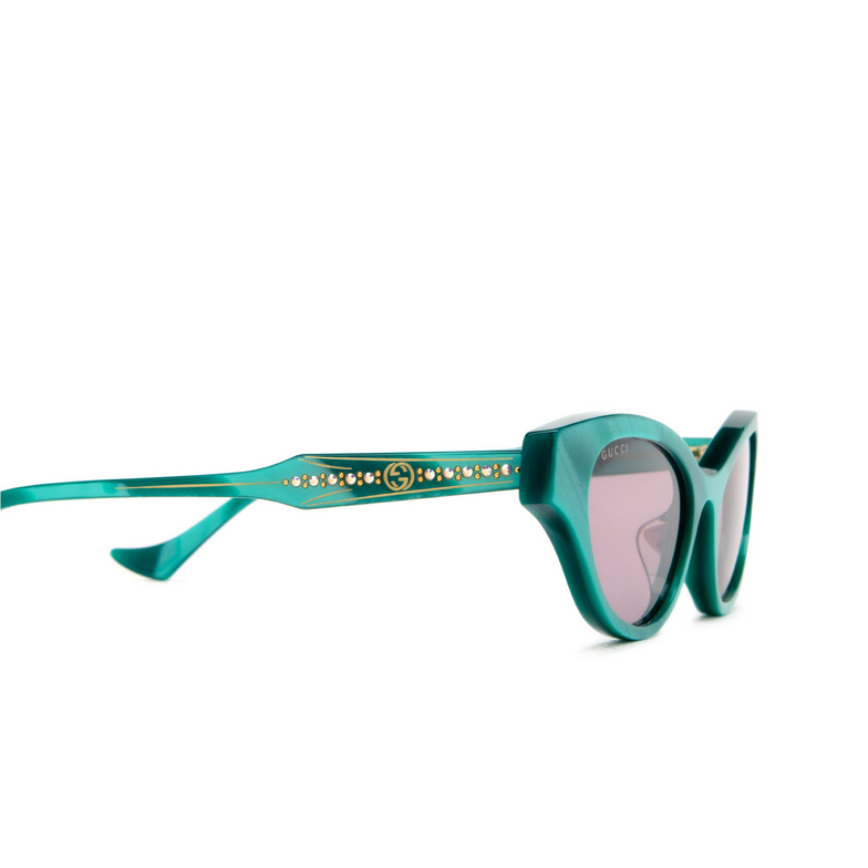 Gucci GG1298S Sunglasses 003 green - 3/4