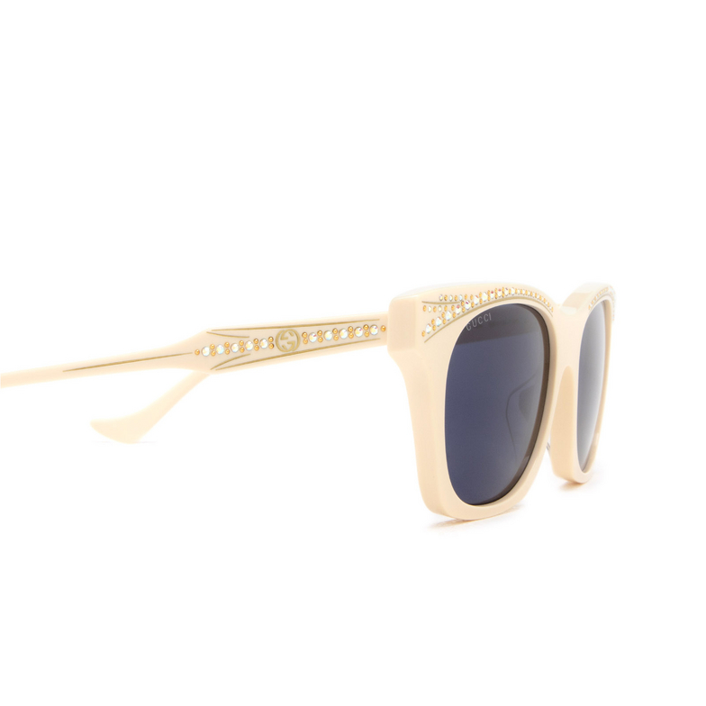 Gucci GG1299S Sunglasses 004 ivory - 3/4