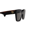 Gucci GG1300S Sunglasses 001 black - product thumbnail 3/4