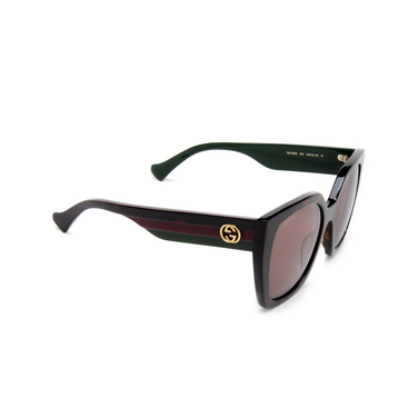 Gucci GG1300S Sonnenbrillen 002 havana - Dreiviertelansicht