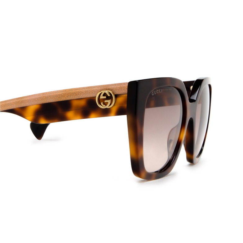 Gucci GG1300S Sunglasses 003 havana - 3/4