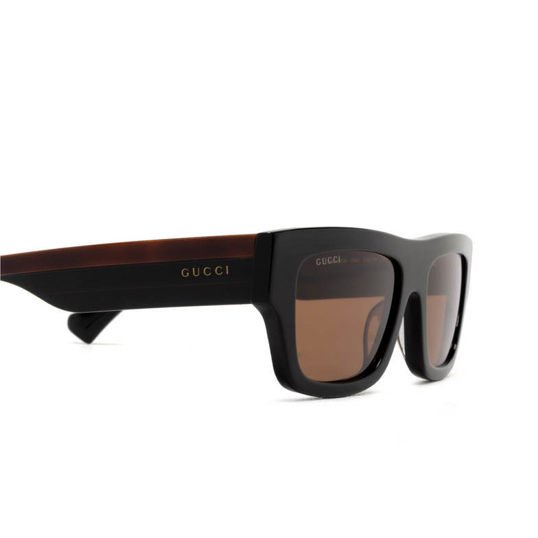 Occhiali da sole Gucci GG1301S 004 black - 3/4