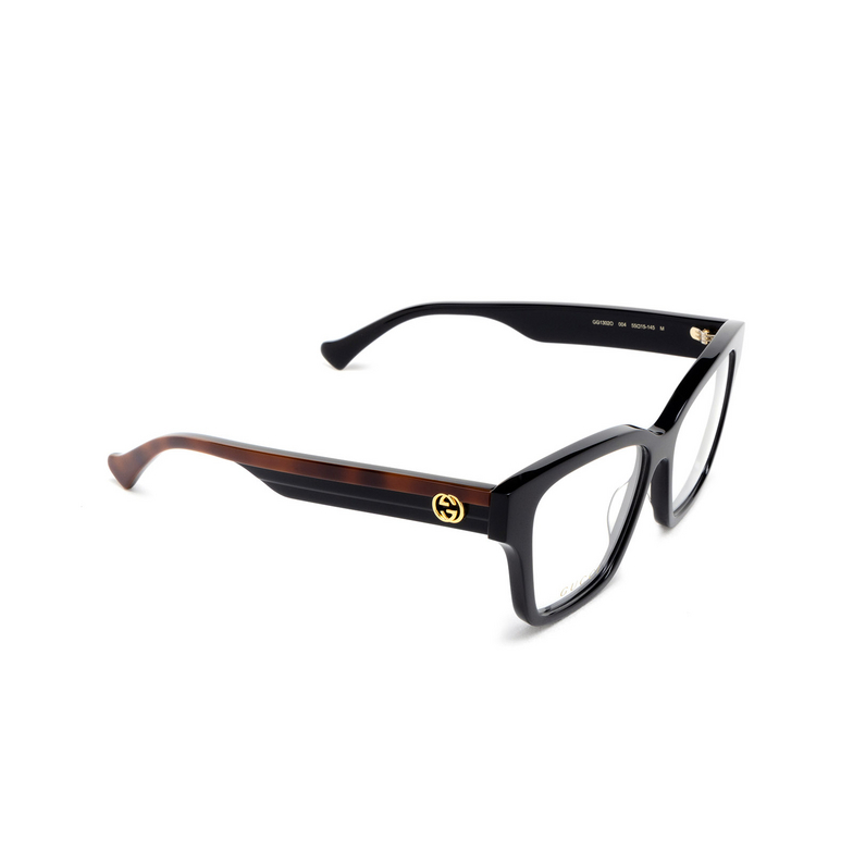 Gucci GG1302O Eyeglasses 004 black - 2/5