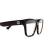 Gucci GG1302O Korrektionsbrillen 006 havana - Produkt-Miniaturansicht 3/4