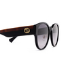 Gucci GG1304SK Sunglasses 001 black - product thumbnail 3/4